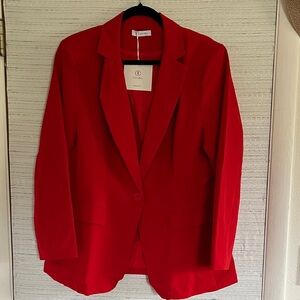 Cicy Bell Red Blazer XXL
